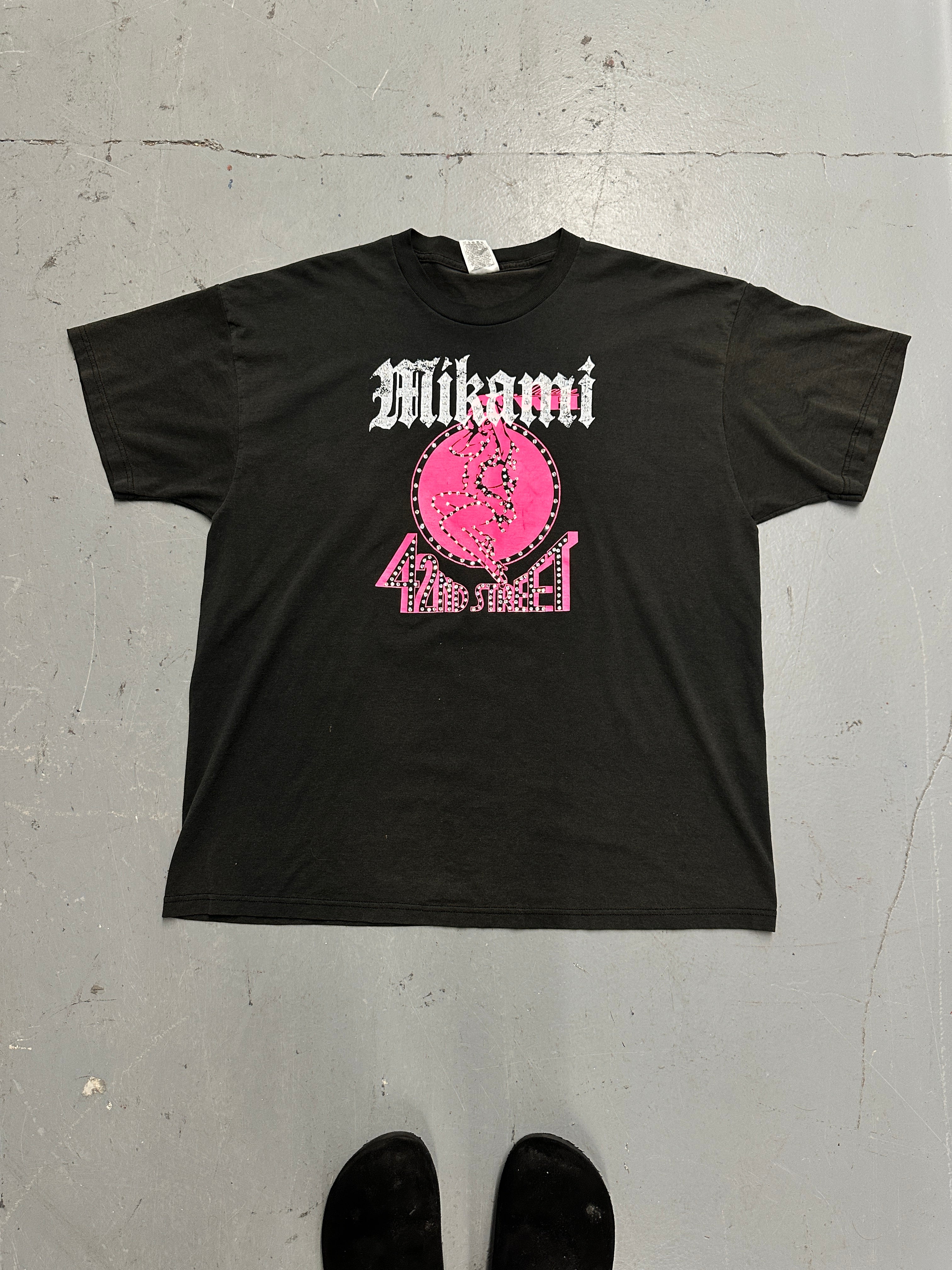 MIKAMI “4th Street” Pink Crystal Tee (1 of 1)