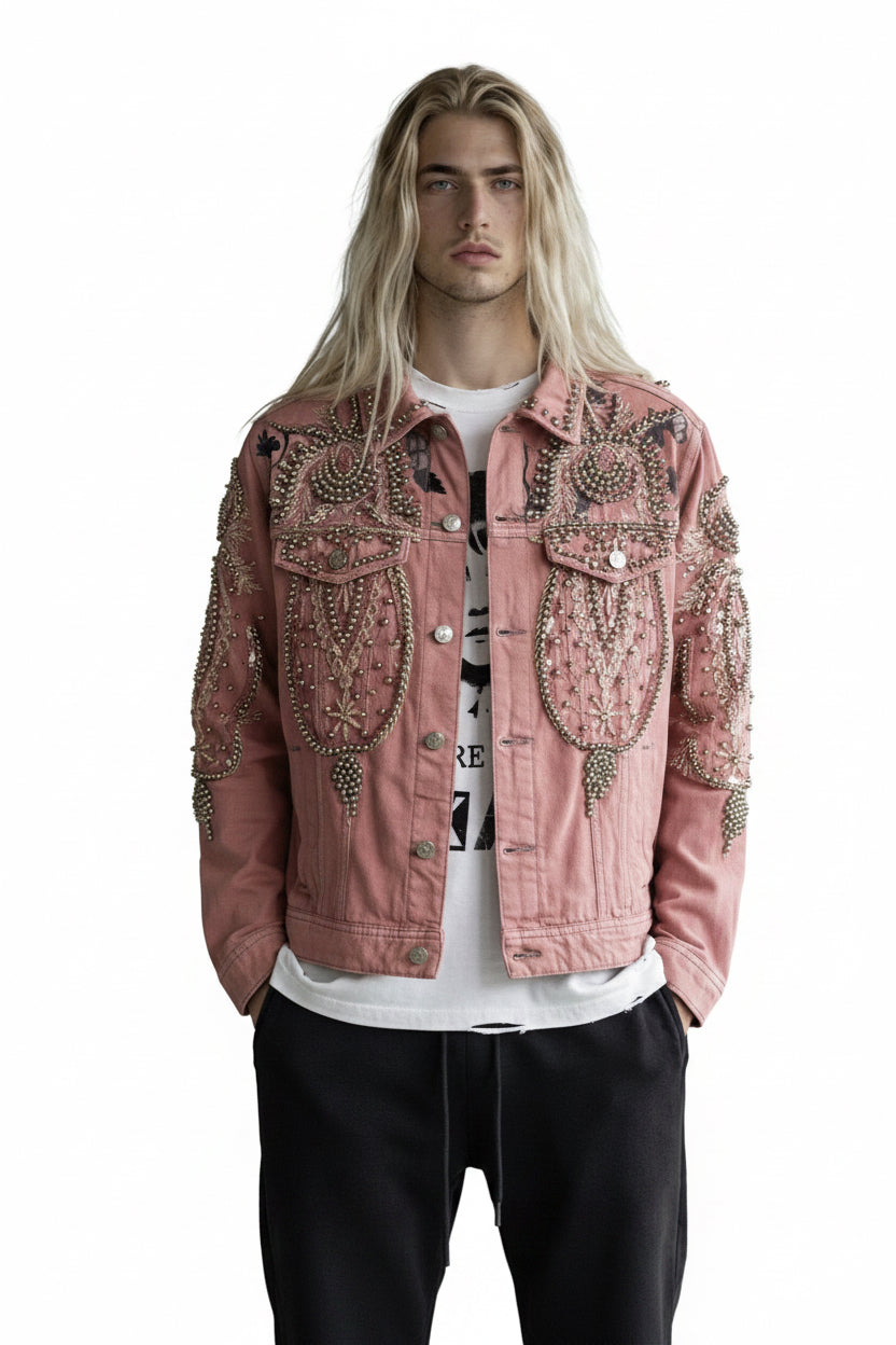 MIKAMI “Imperial Rose” Hand-Embellished Jacket