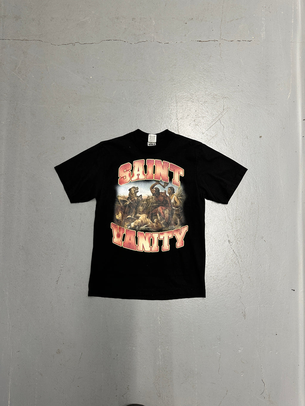 Saint Vanity Tee – Warrior Print