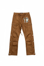 Mixed Emotion Cargo Pants – Brown