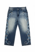 Bluemarble Crystal Embellished Denim – Size 34 (Fits 36)