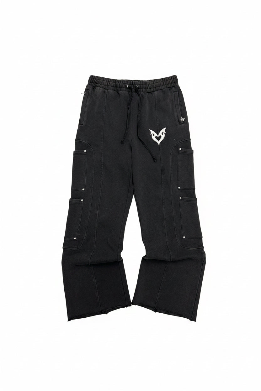 Black Cargo Pants – Utility Fit