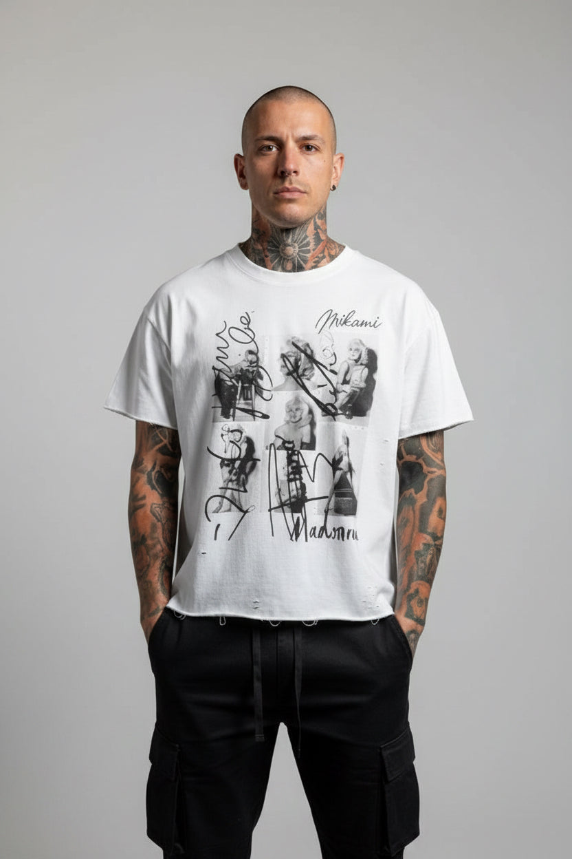 The Mikami “Madonna” Crop Tee – Limited Drop