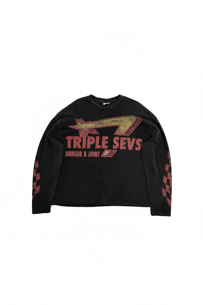 Triple Sevs Burger & Joint Long Sleeve – Black (Used 9/10)