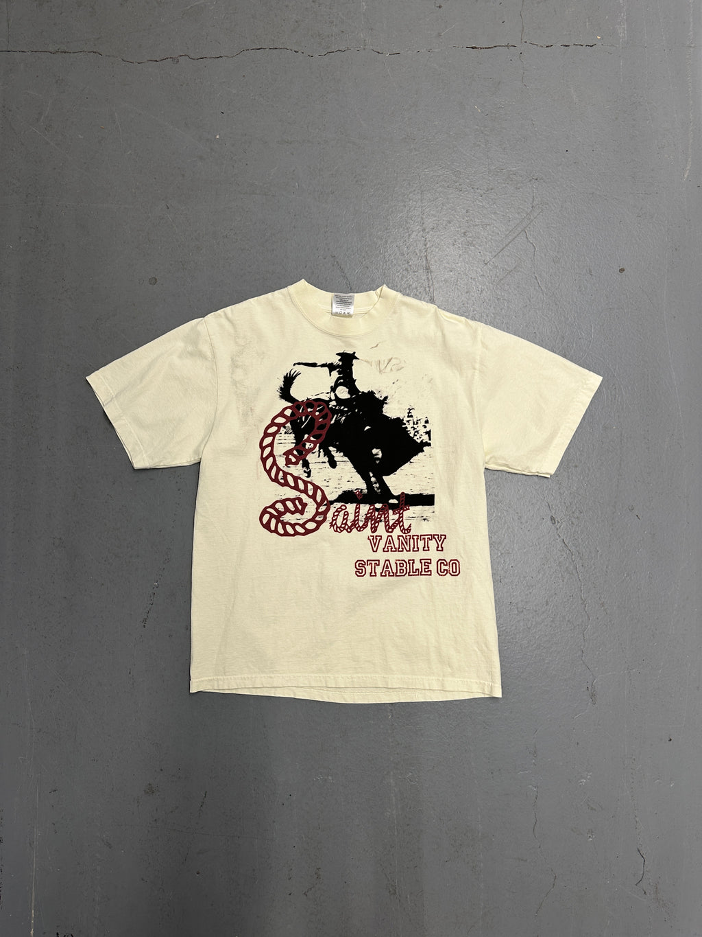 Saint Vanity Tee – Rodeo Rope Print