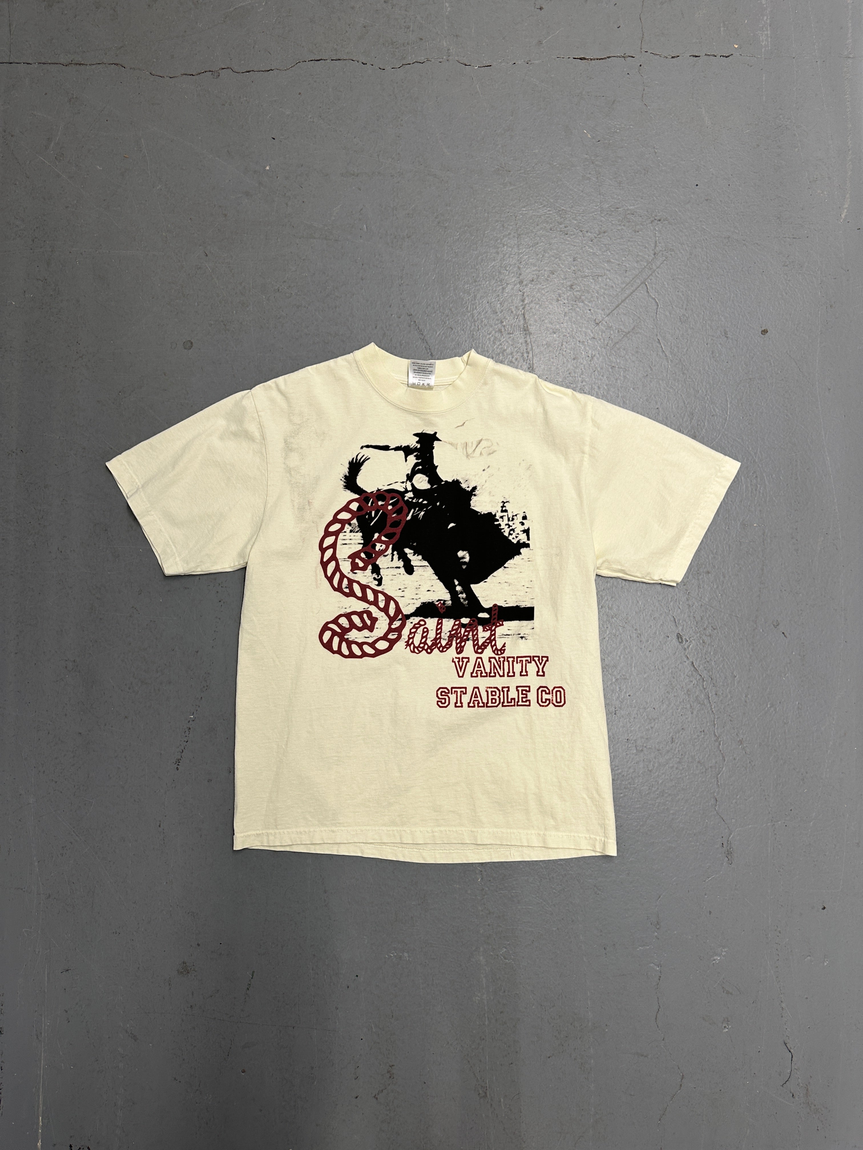 Saint Vanity Tee – Rodeo Rope Print