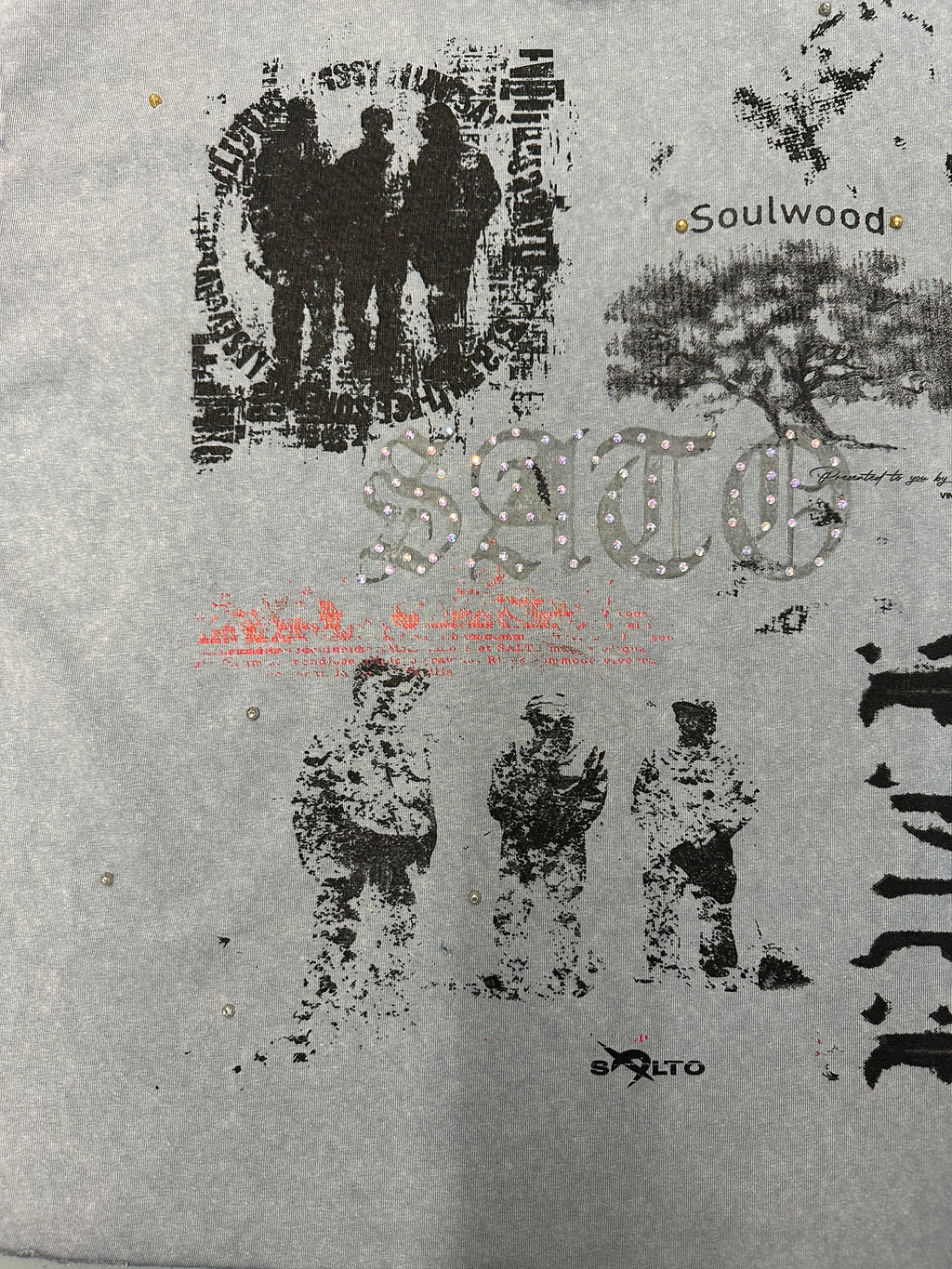 SATO “Soulwood” Tee — Light Gray