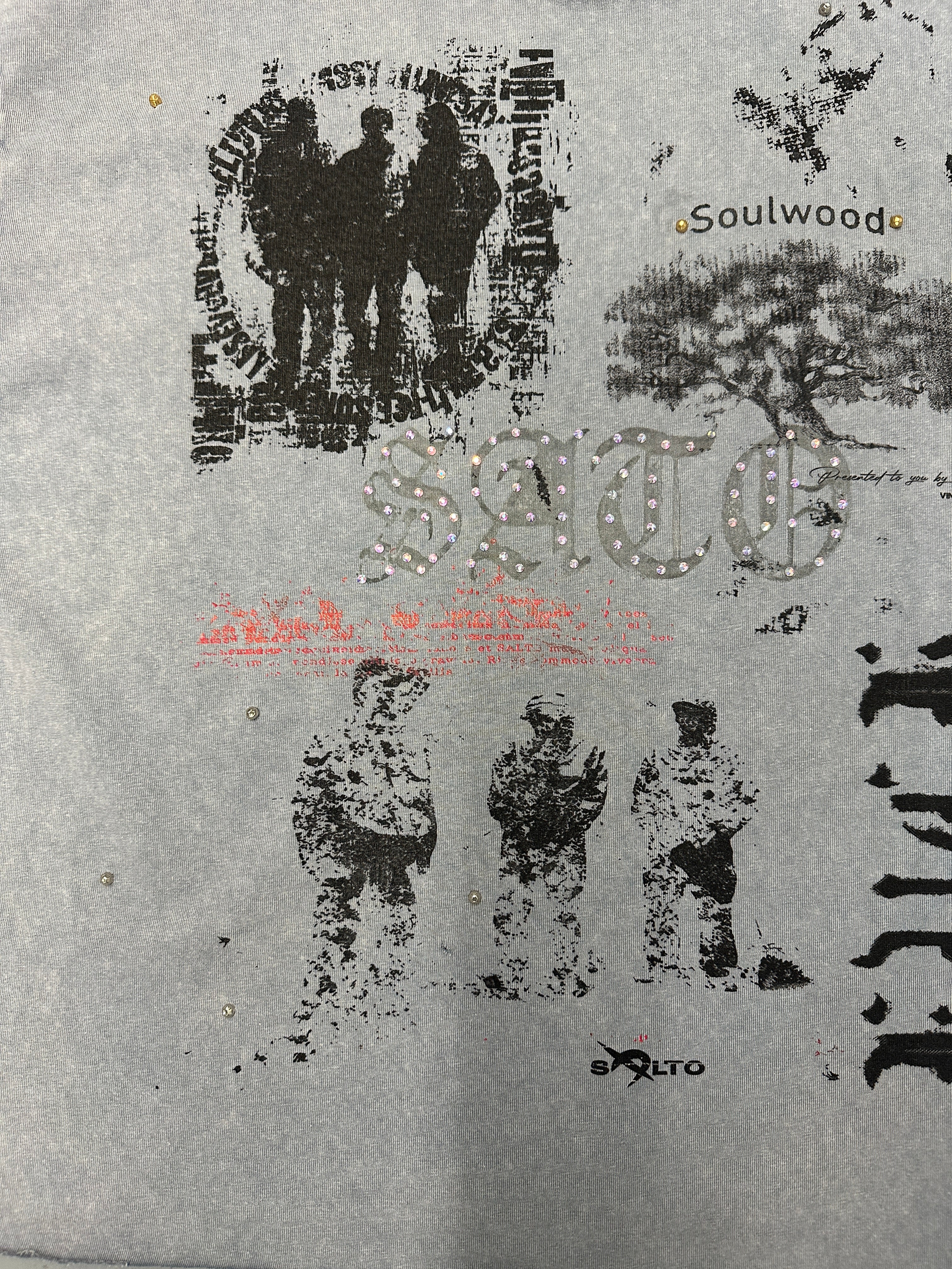 SATO “Soulwood” Tee — Light Gray