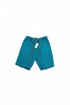 Dr Collectors Raw Hem Shorts – Teal