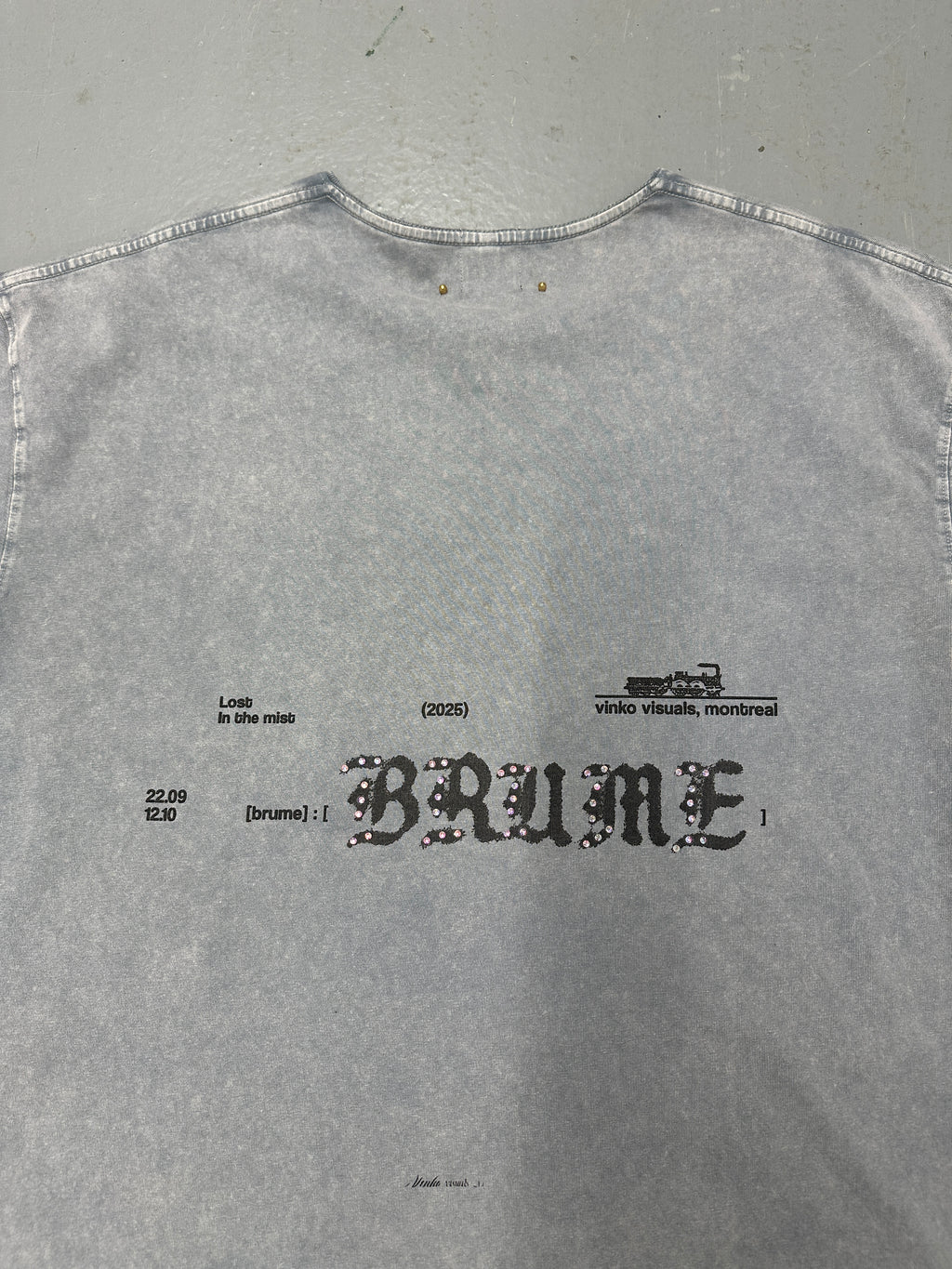 SATO “Soulwood” Tee — Light Gray