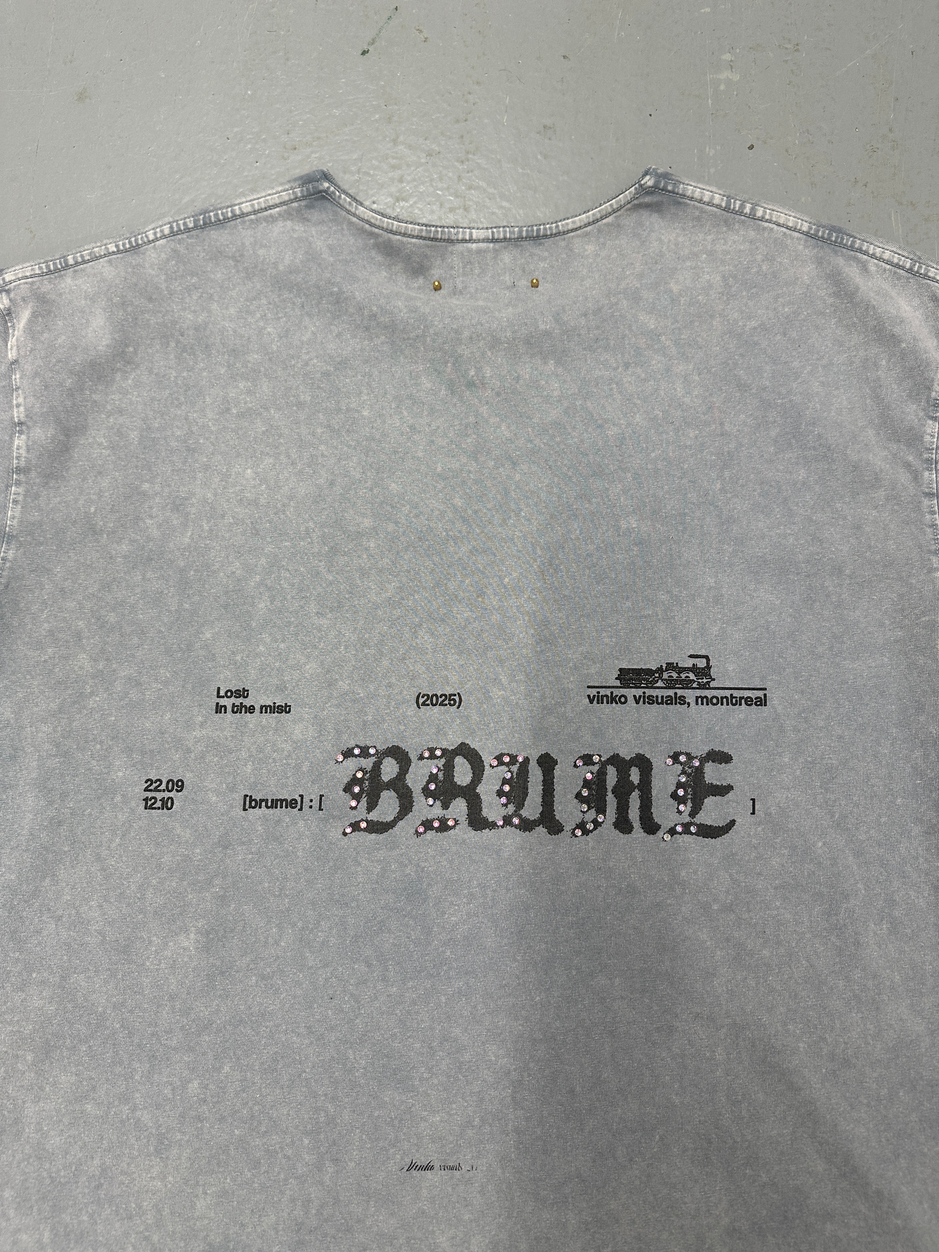 SATO “Soulwood” Tee — Light Gray