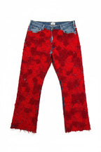 Earthling VIP Floral Denim "Red/Blue" – Size 36
