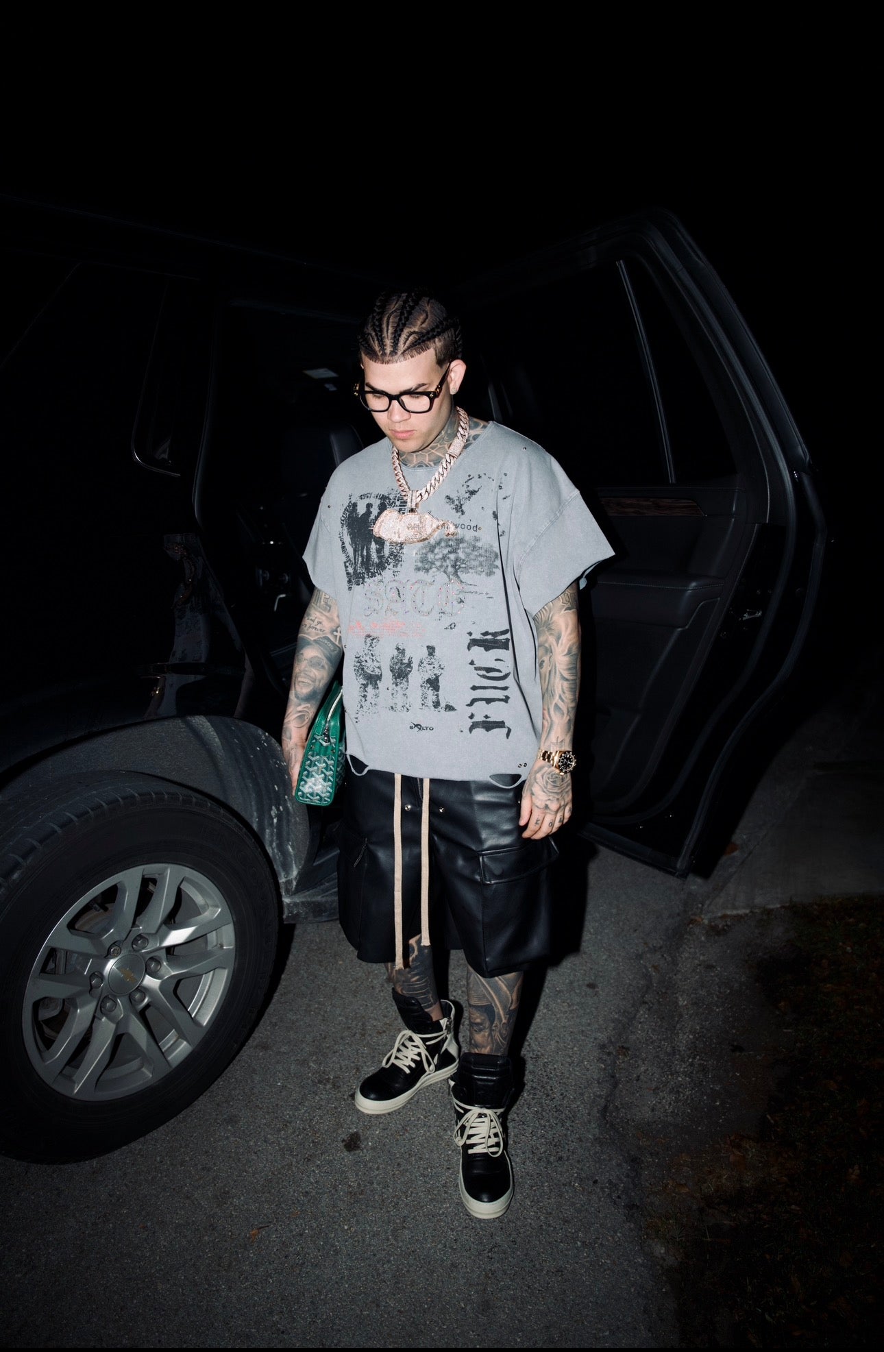 SATO “Soulwood” Tee — Light Gray