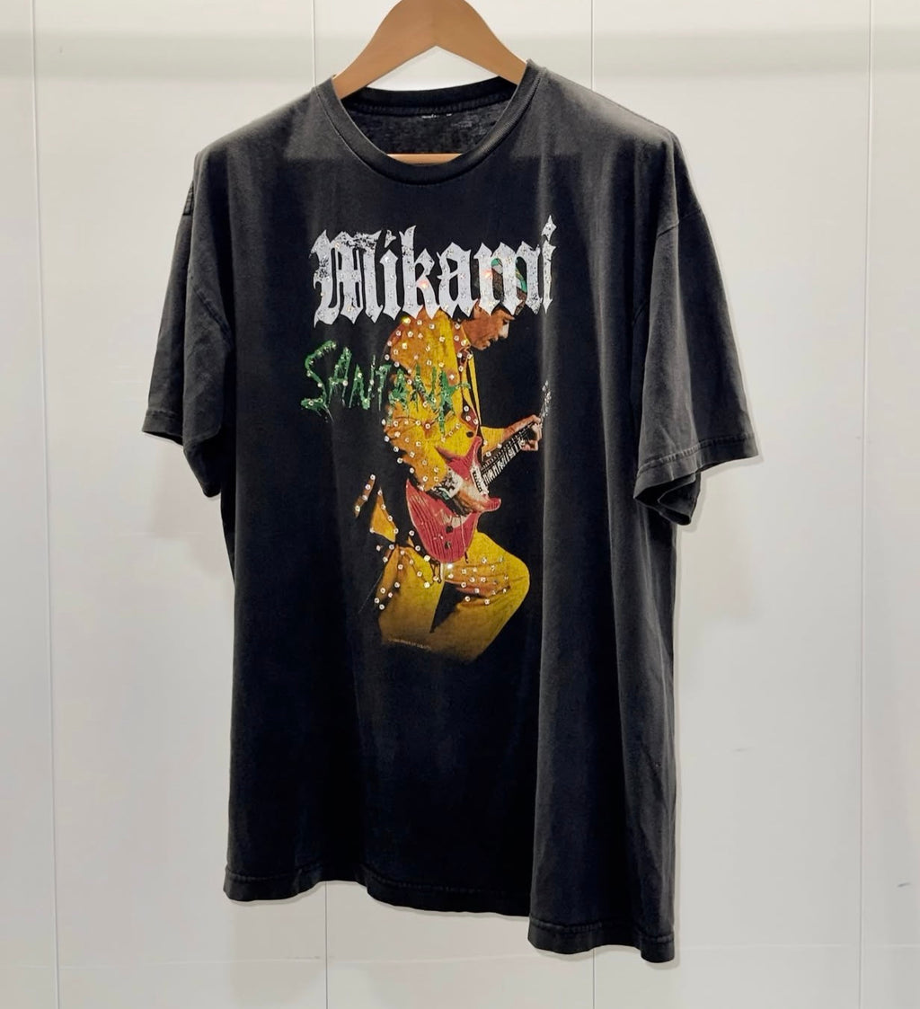 MIKAMI × Santana — Crystal Tee
One of one. Swarovski®