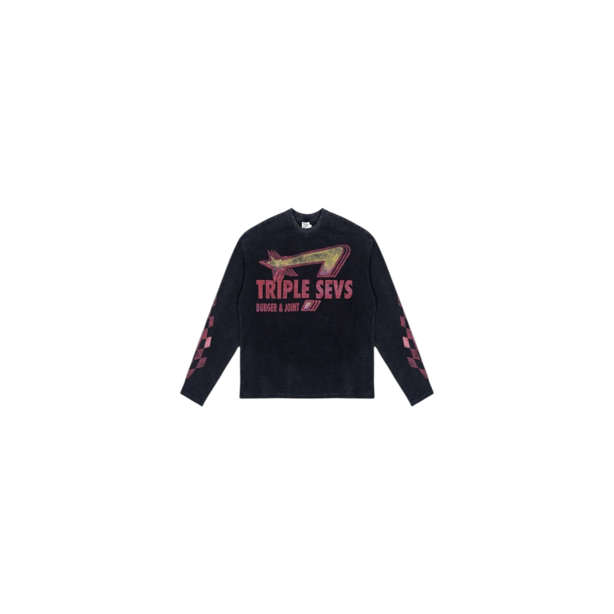 Triple Sevs Burger & Joint Long Sleeve – Black (Used 9/10)