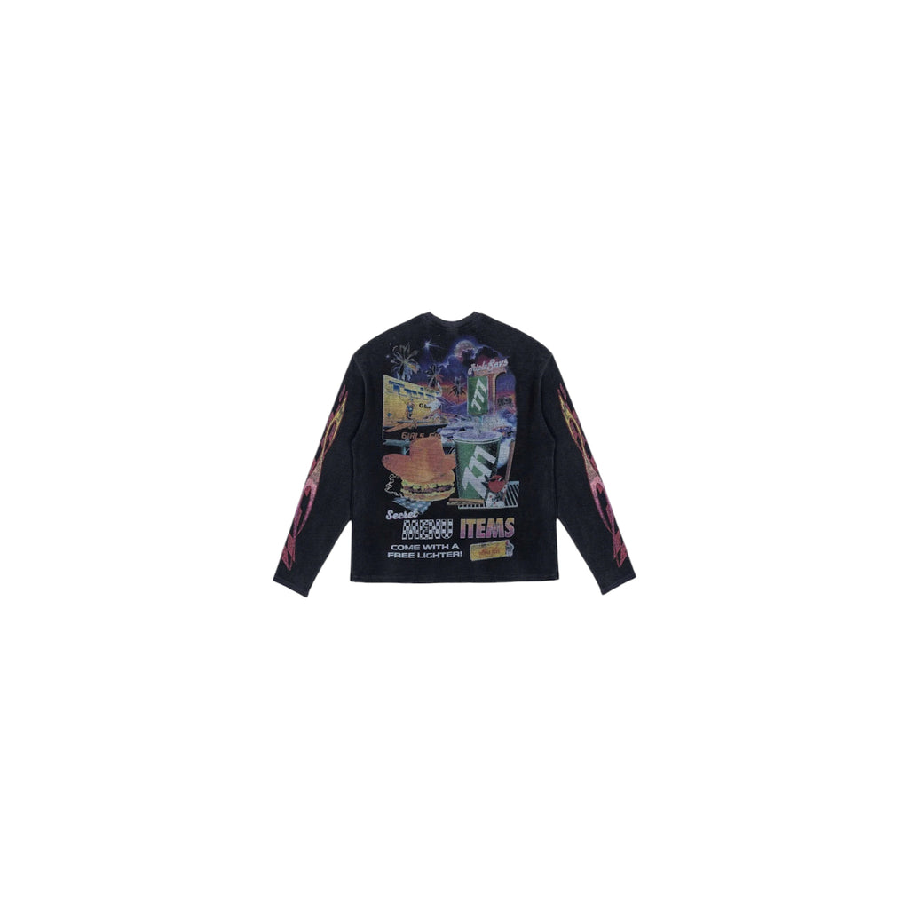 Triple Sevs Burger & Joint Long Sleeve – Black (Used 9/10)