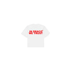 In Draco We Trust Tee – Red Print (Used 8/10)