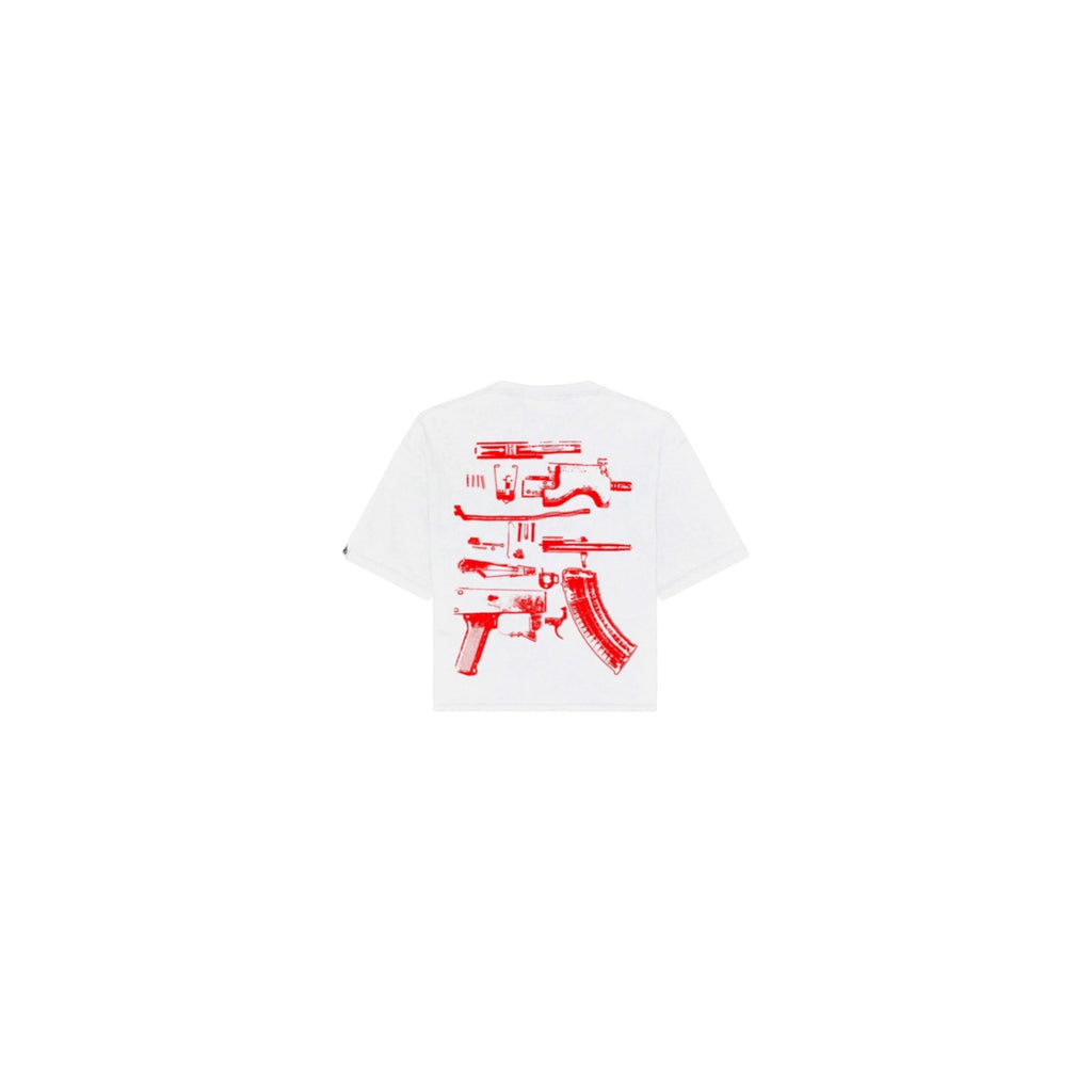 In Draco We Trust Tee – Red Print (Used 8/10)