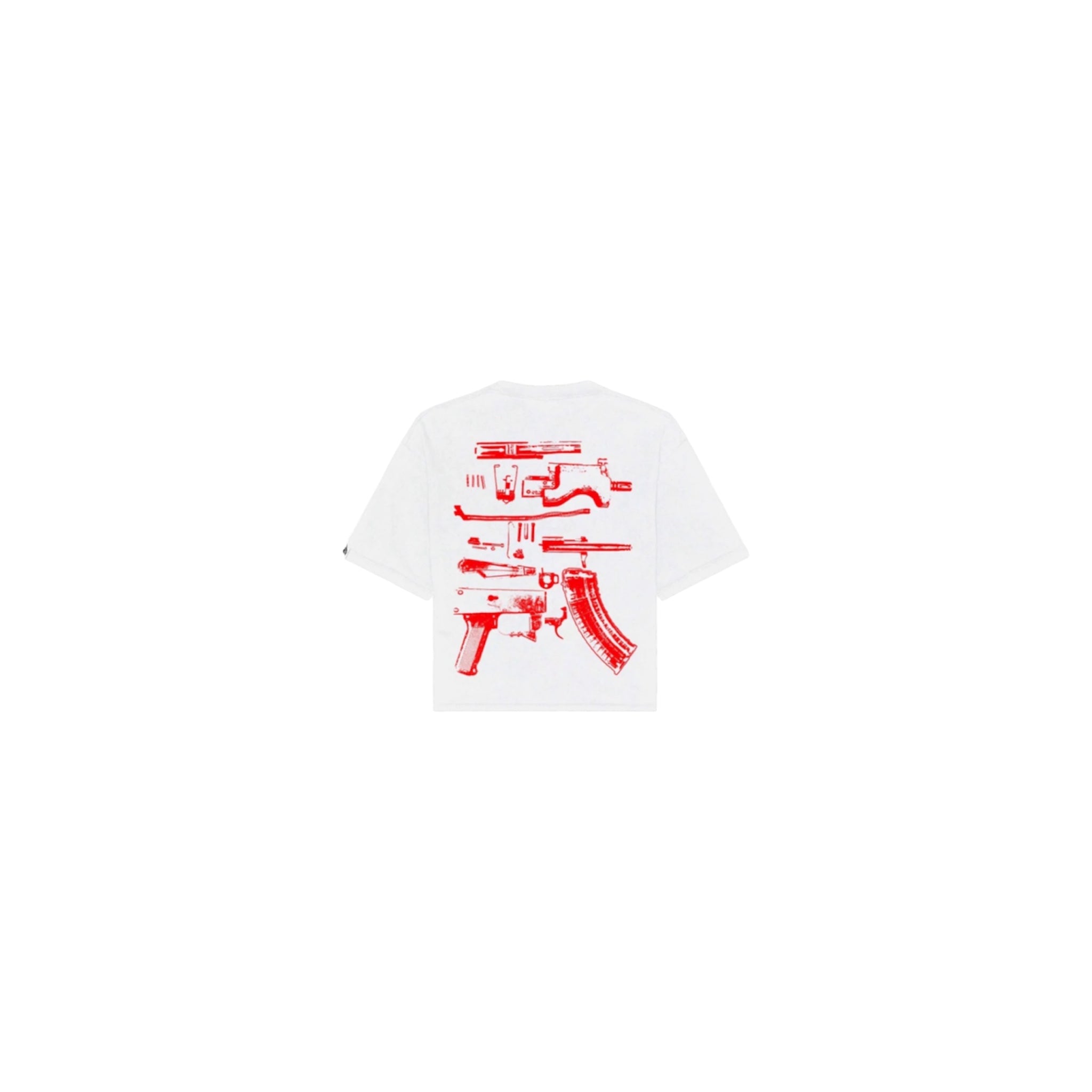 In Draco We Trust Tee – Red Print (Used 8/10)