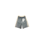 Koché Panelled Denim Shorts – Light Wash