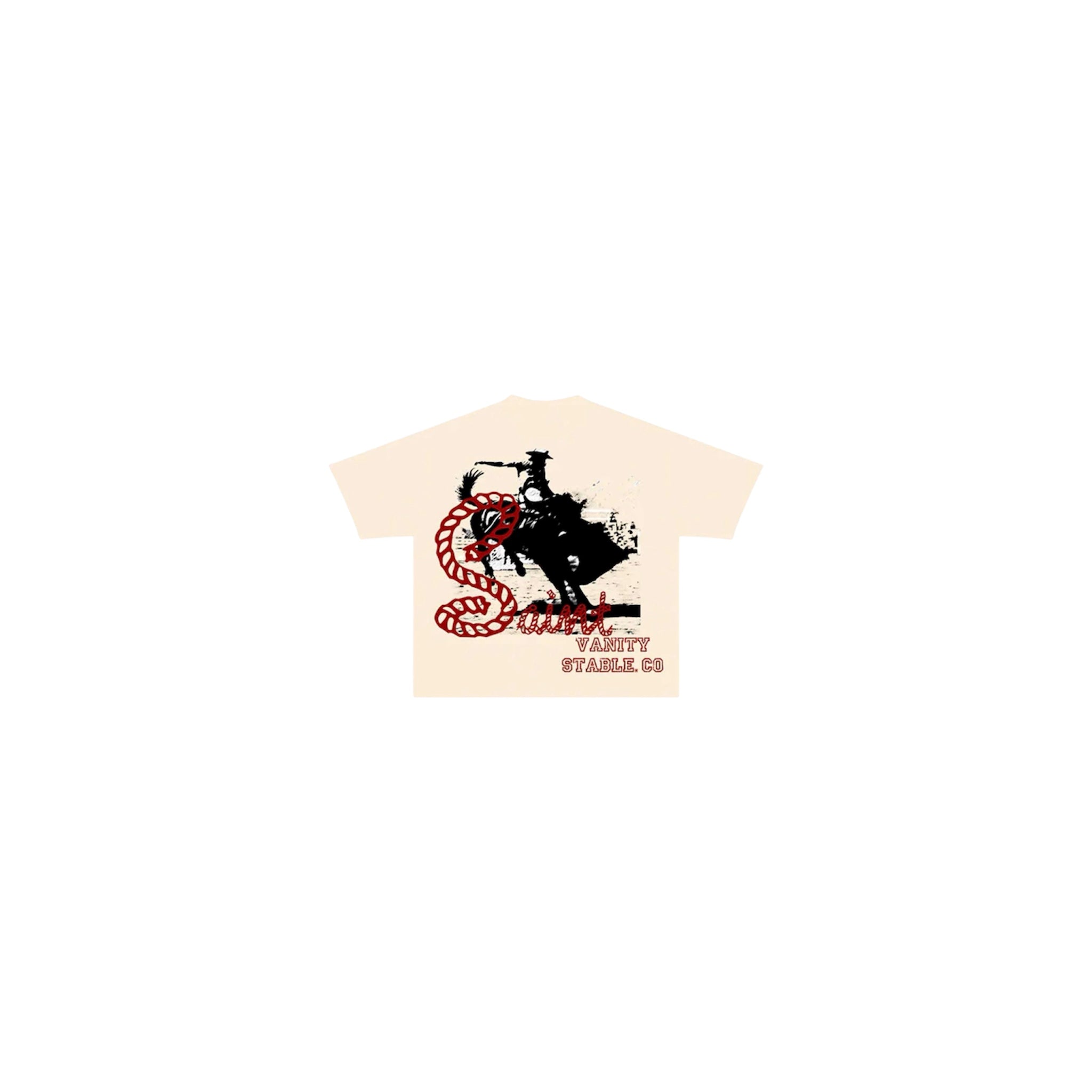 Saint Vanity Tee – Rodeo Rope Print