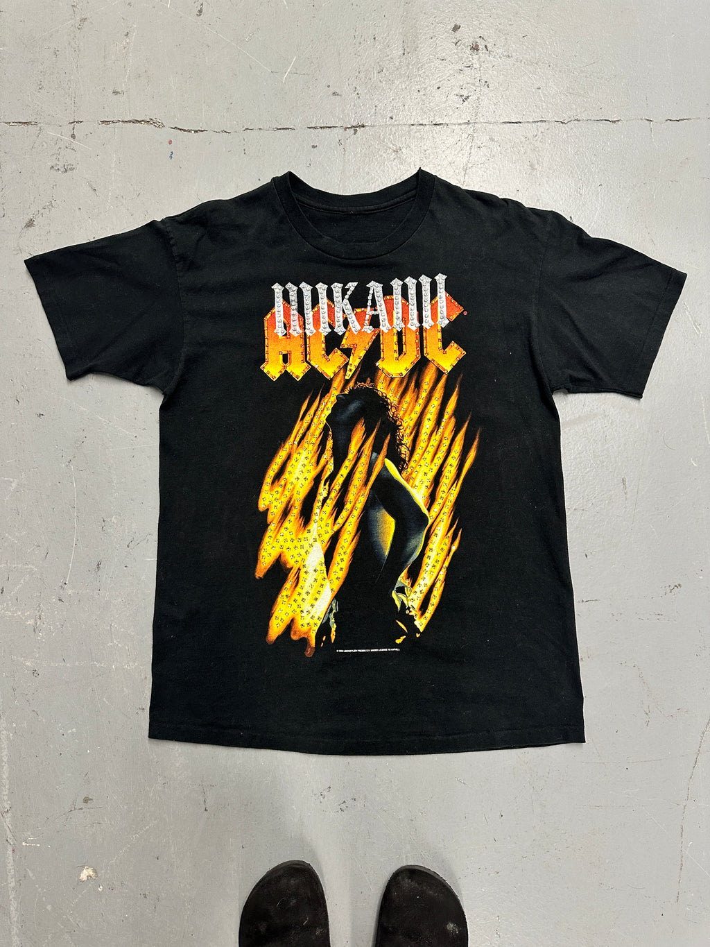 MIKAMI  × AC/DC Flames Tee 1 of 1