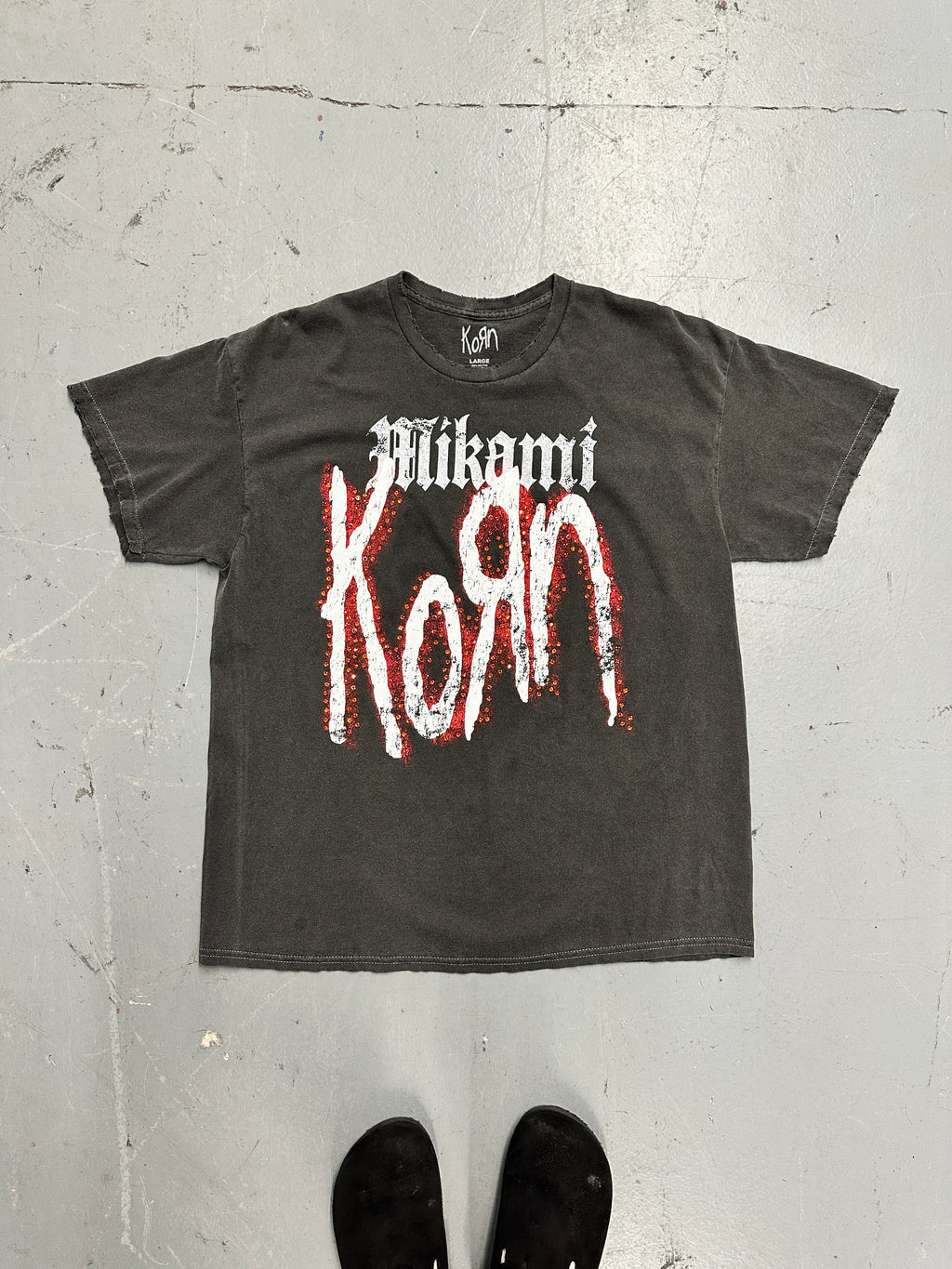 MIKAMI  “Korn” Rhinestone Tee