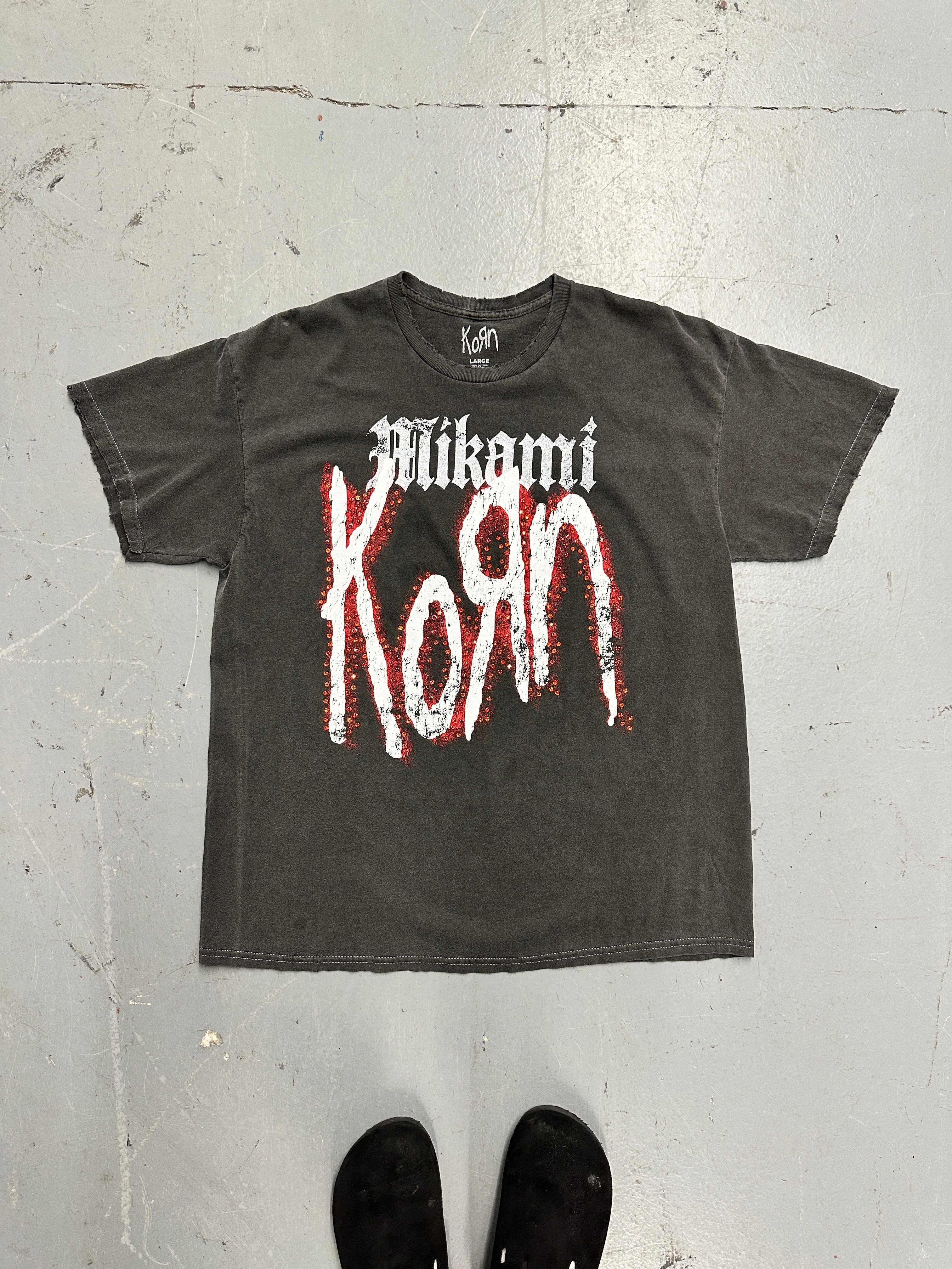 MIKAMI  “Korn” Rhinestone Tee
