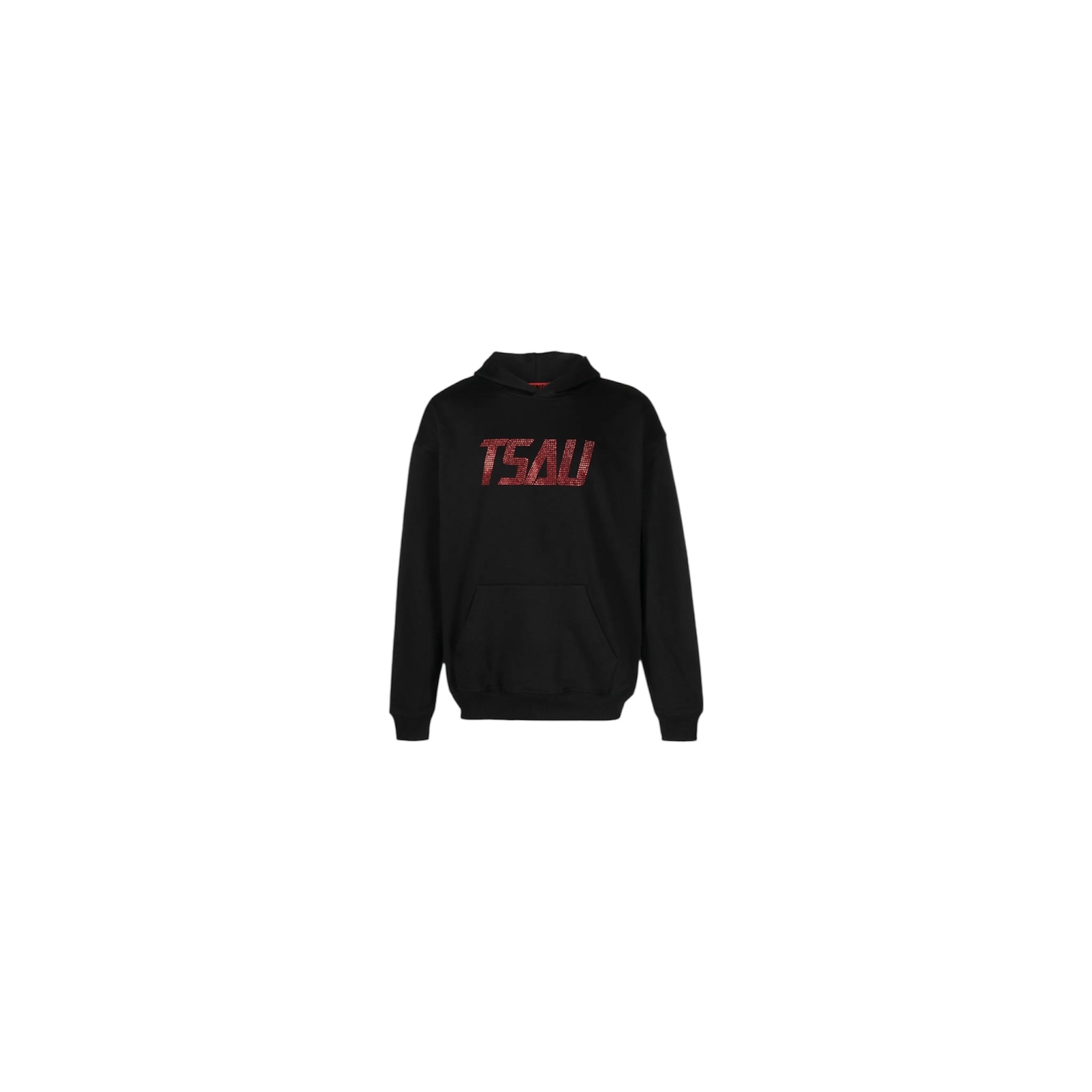 TSAV Rhinestone Logo Hoodie – Size XL