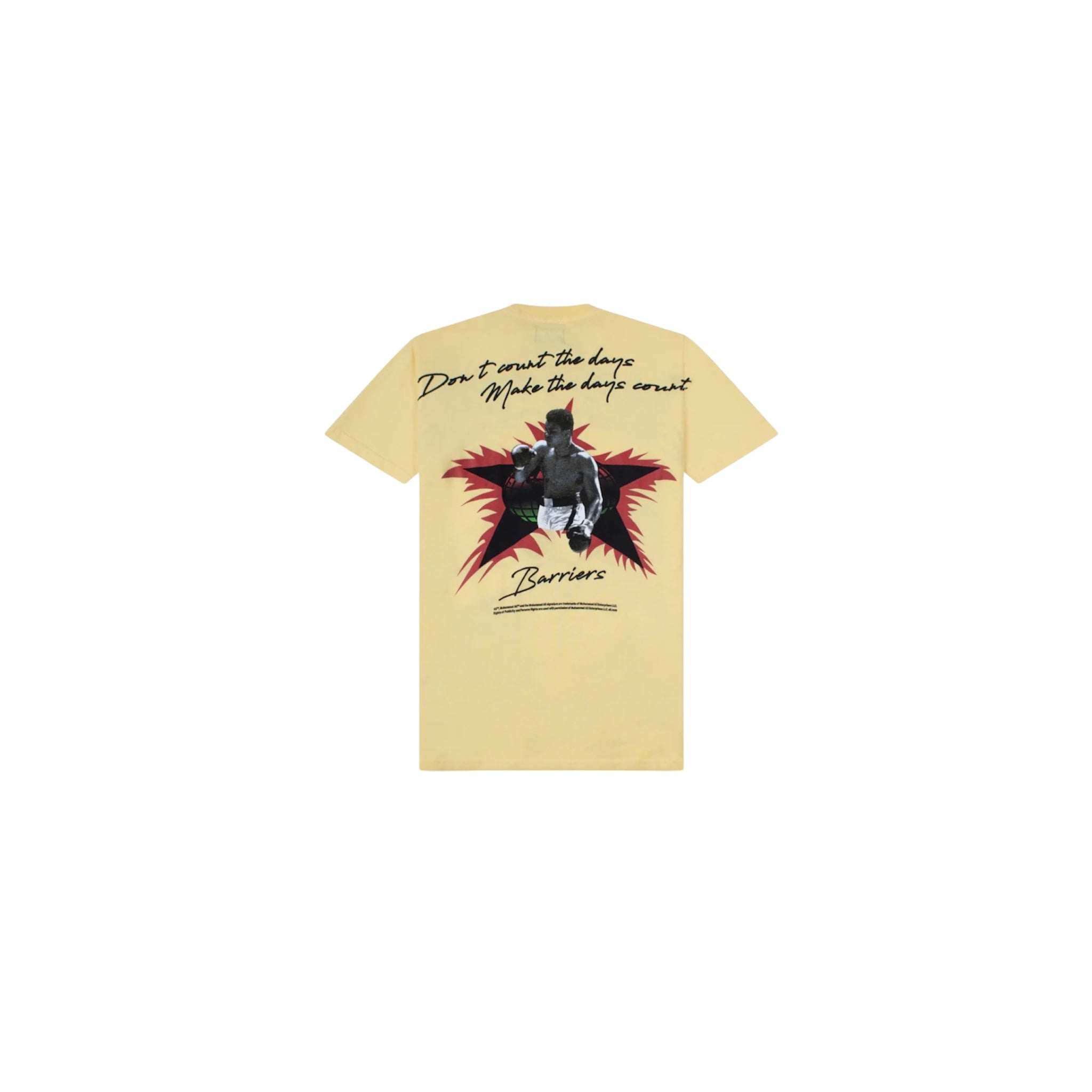 Barriers x Muhammad Ali Graphic Tee – Size XL
