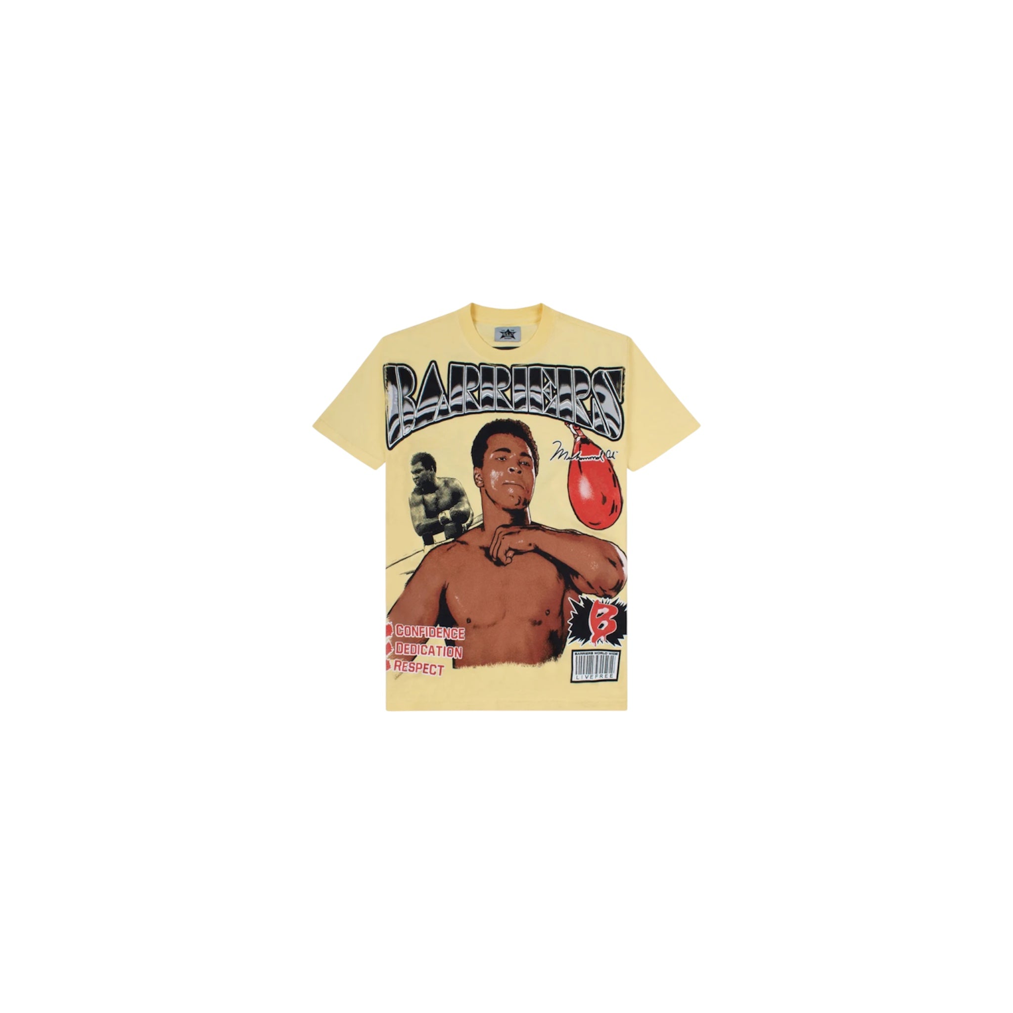 Barriers x Muhammad Ali Graphic Tee – Size XL