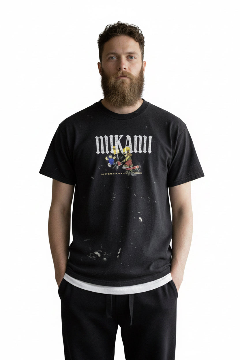 MIKAMI  Vintage Rhinestone Tee – Size XL