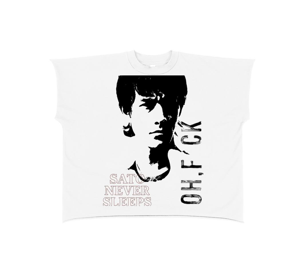 SATO “OH.F_CK” Sleeveless — White