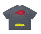 SATO “God Macabre / Monkeys” Tee — Dark Gray