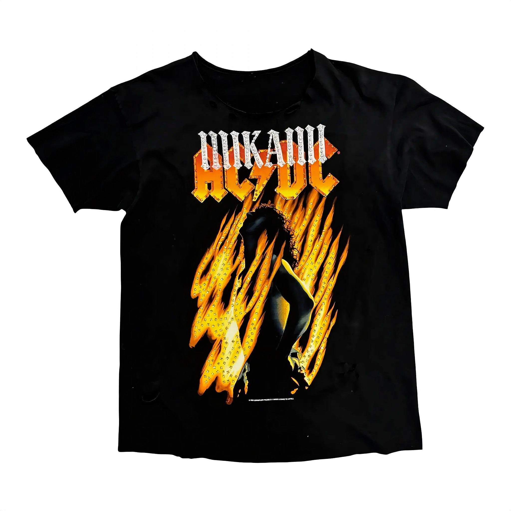 MIKAMI  × AC/DC Flames Tee 1 of 1