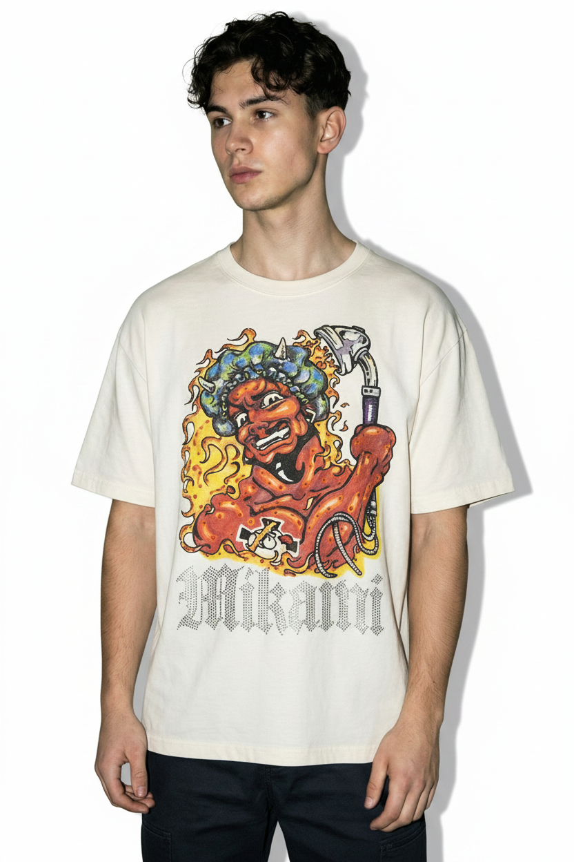 MIKAMI “BURNING SAINT” VINTAGE TEE