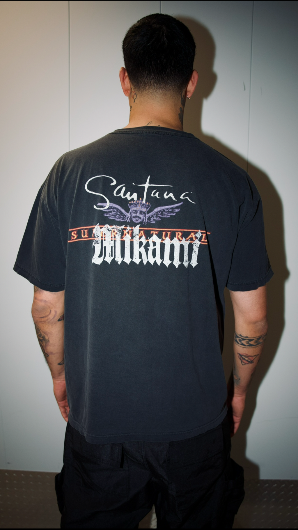 MIKAMI × Santana — Crystal Tee
One of one. Swarovski®