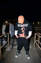 SATO Grunge Long Sleeve - Black/White