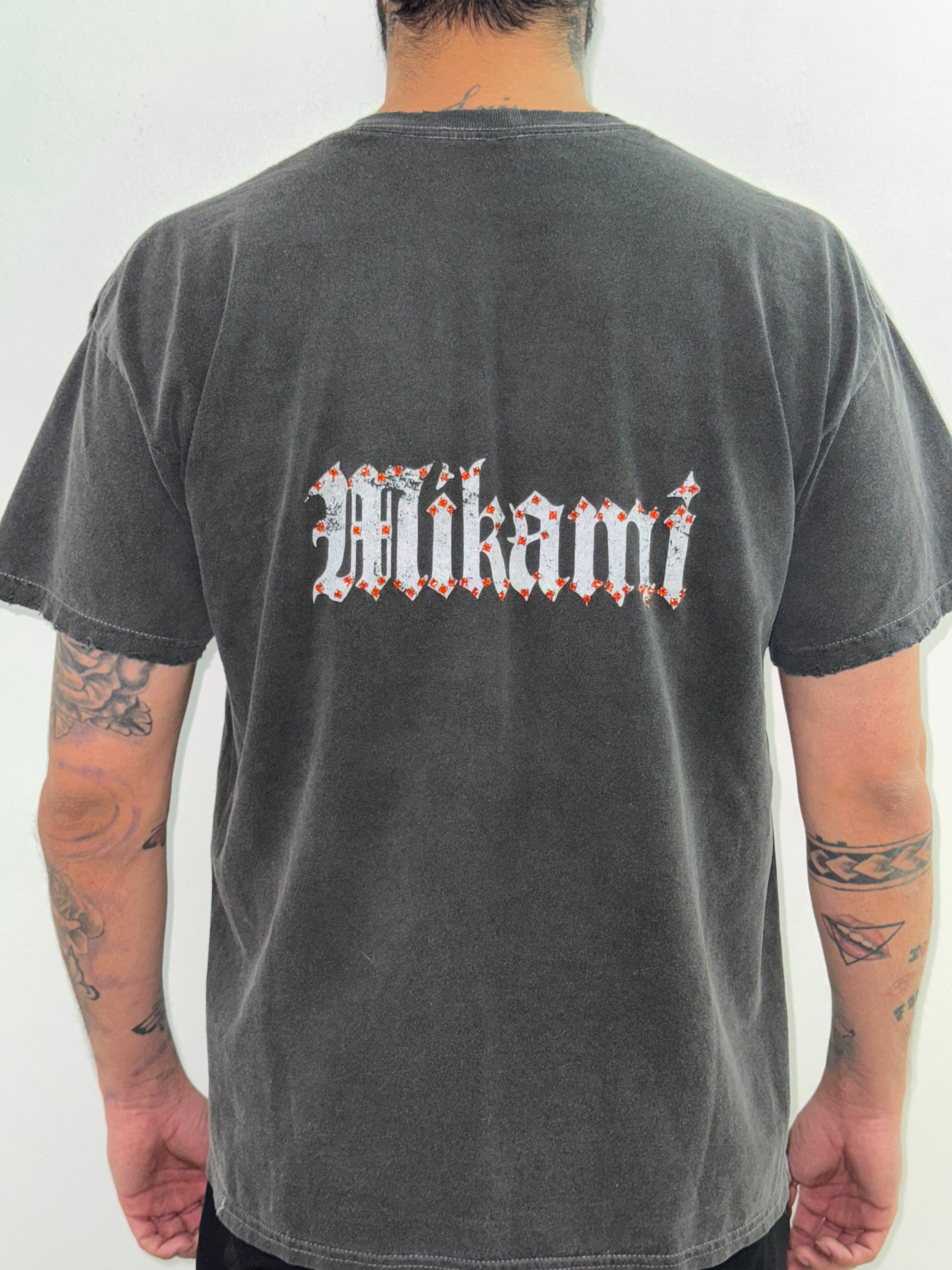 MIKAMI  “Korn” Rhinestone Tee