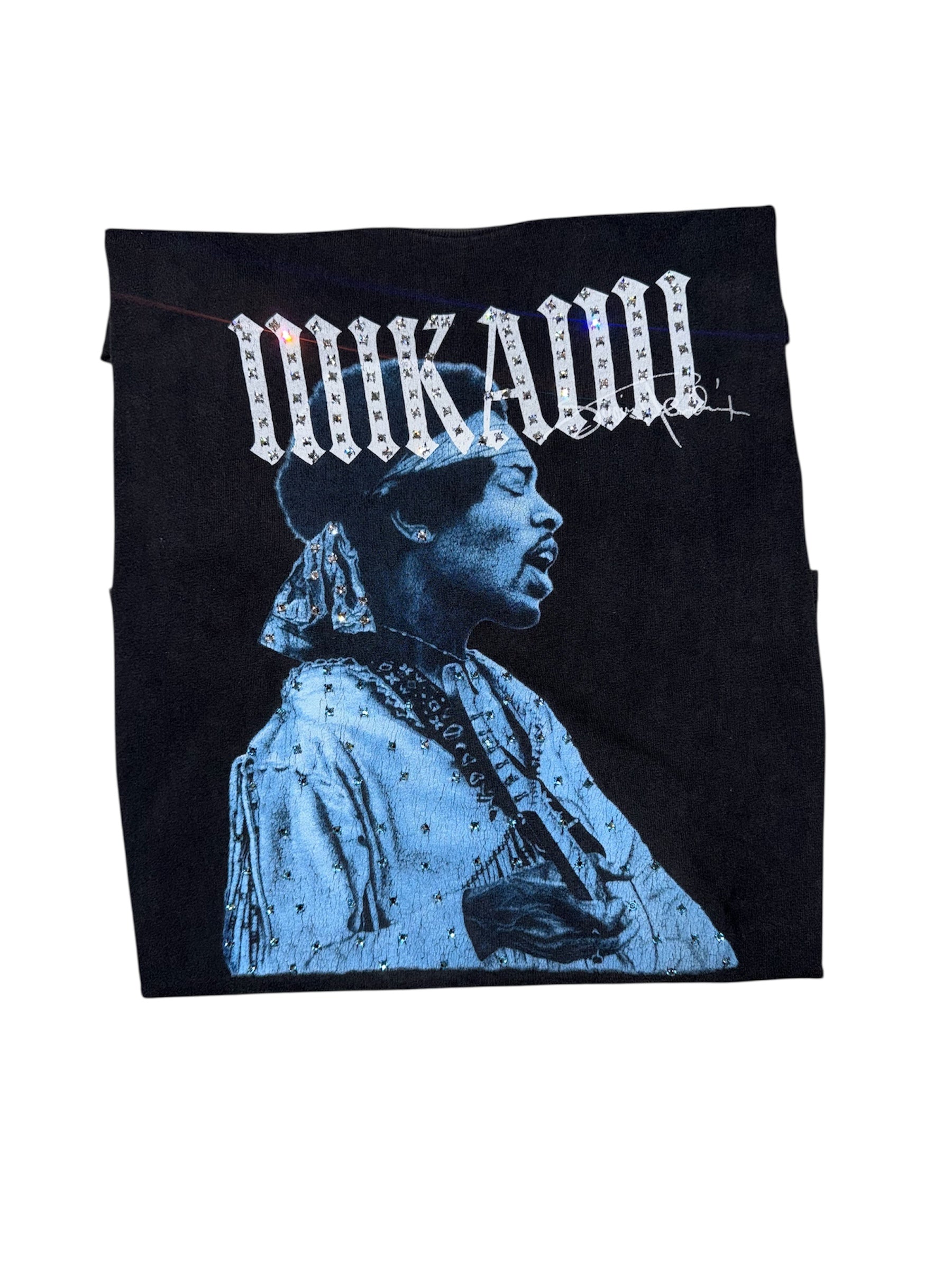 MIKAMI  – Blues Legacy Rhinestone Tee (Size L)