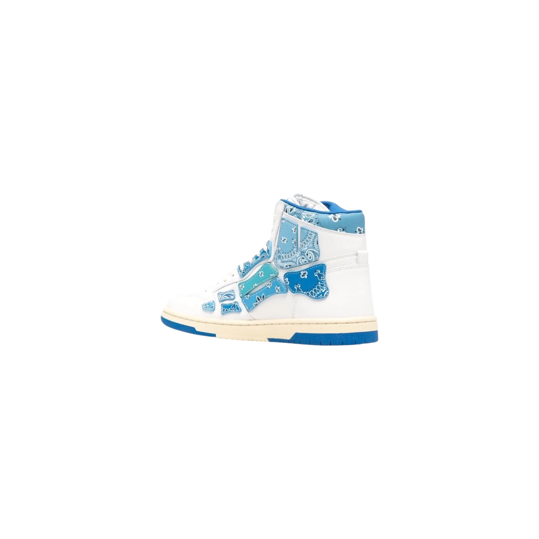 Amiri Skel-Top High "Blue Bandana" – Size 40