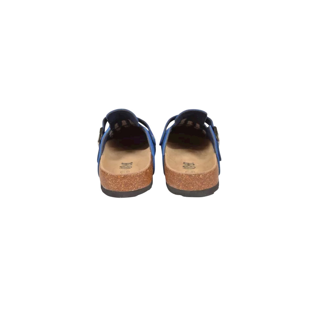 Skeleton Suede Clog "Royal Blue" – Size 7/8