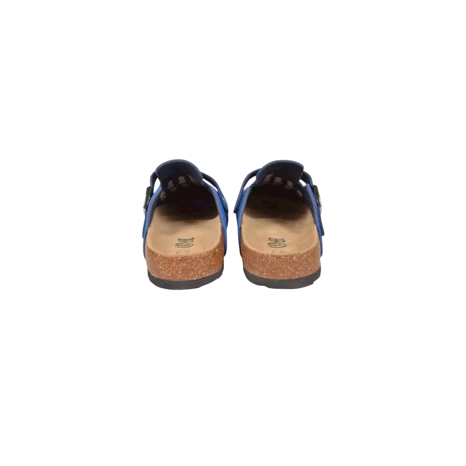 Skeleton Suede Clog "Royal Blue" – Size 7/8